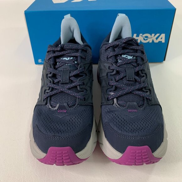 Hoka Women's Shoes Anacapa Breeze Low Top Sneaker Blue Size 7 B - Picture 4 of 7